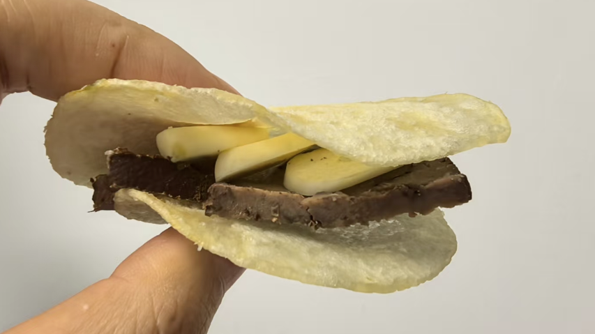 神吃法!“肝脆薯了蒜了” 神吃法!“肝脆薯了蒜了”