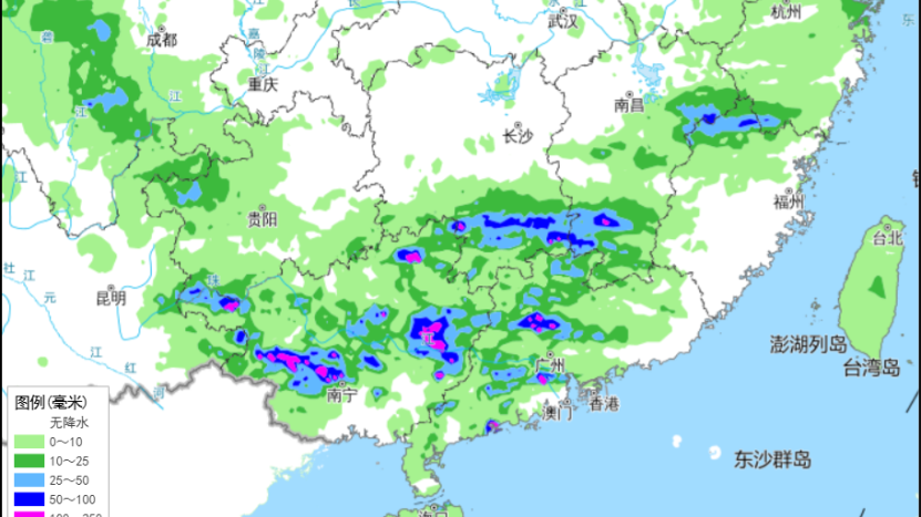局地降雨强度大！5月7日至9日南方有较强降雨