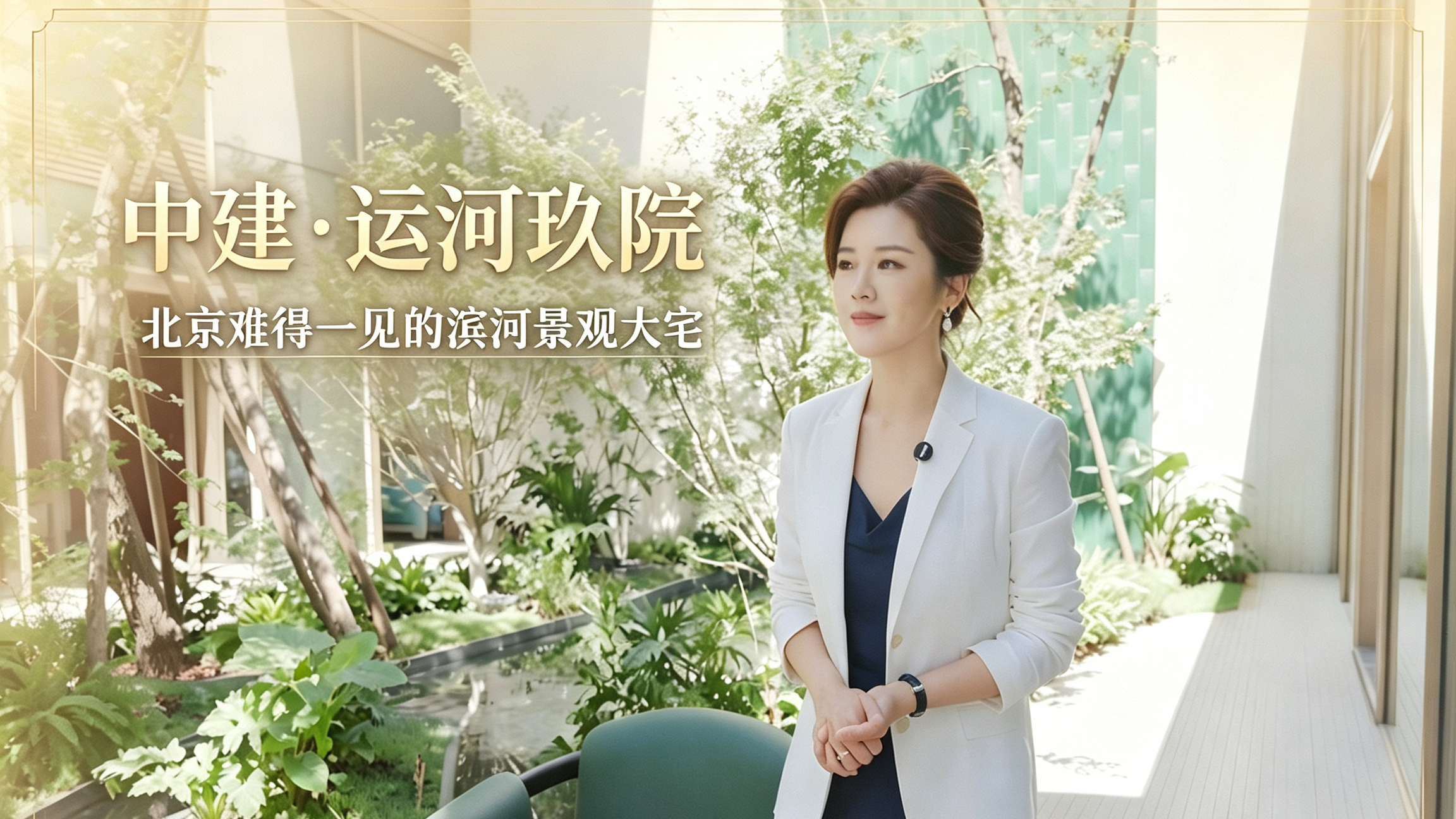 中建·运河玖院,北京难得一见的滨河景观大宅 中建·运河玖院,北京难得一见的滨河景观大宅