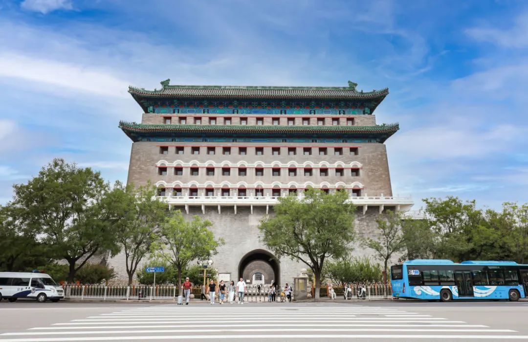 “前门楼子”已开放,限期免票+实名预约~_北京时间