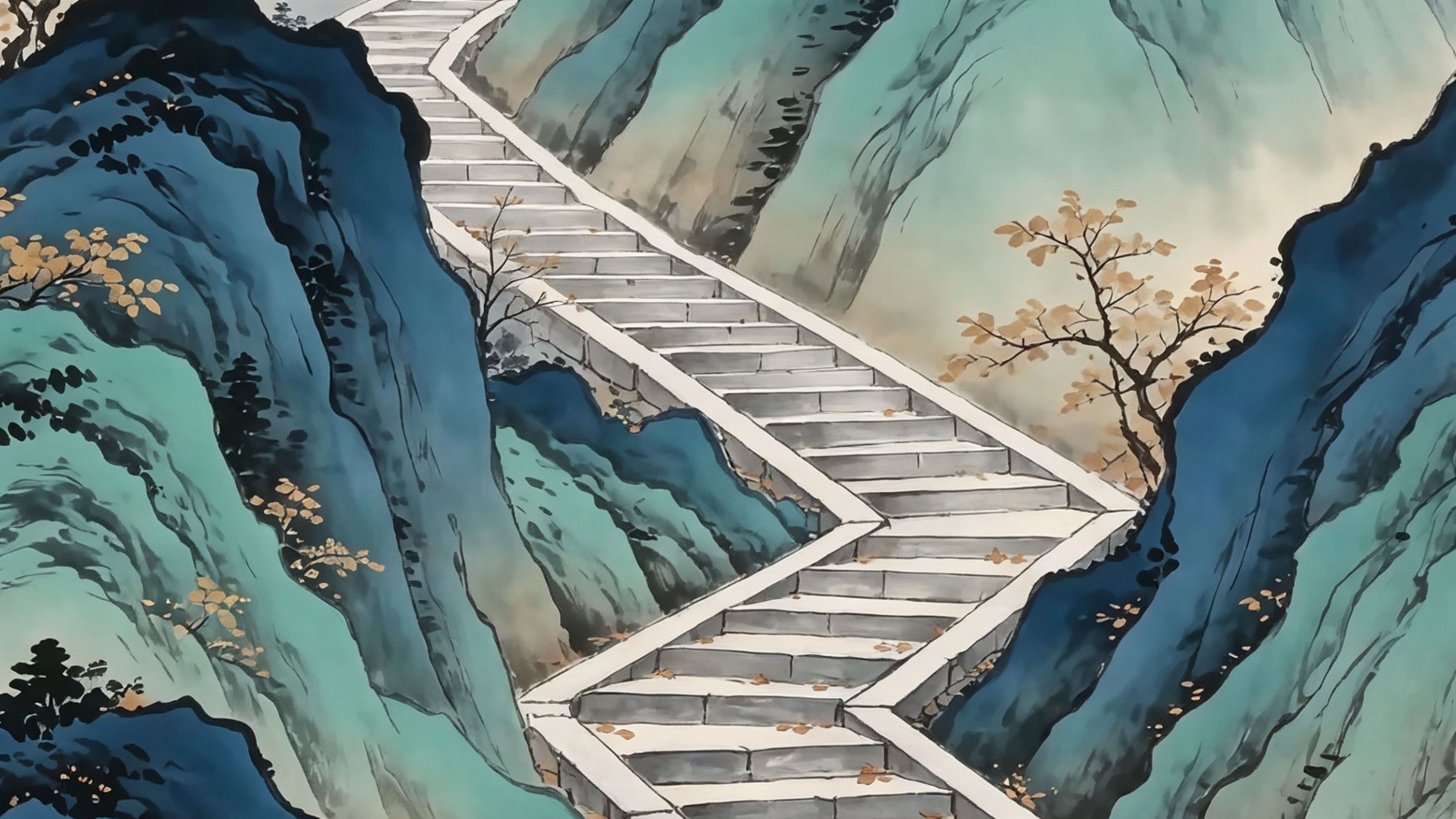 猜诗有礼 | 秋日山林封神镜头，氛围感拉满