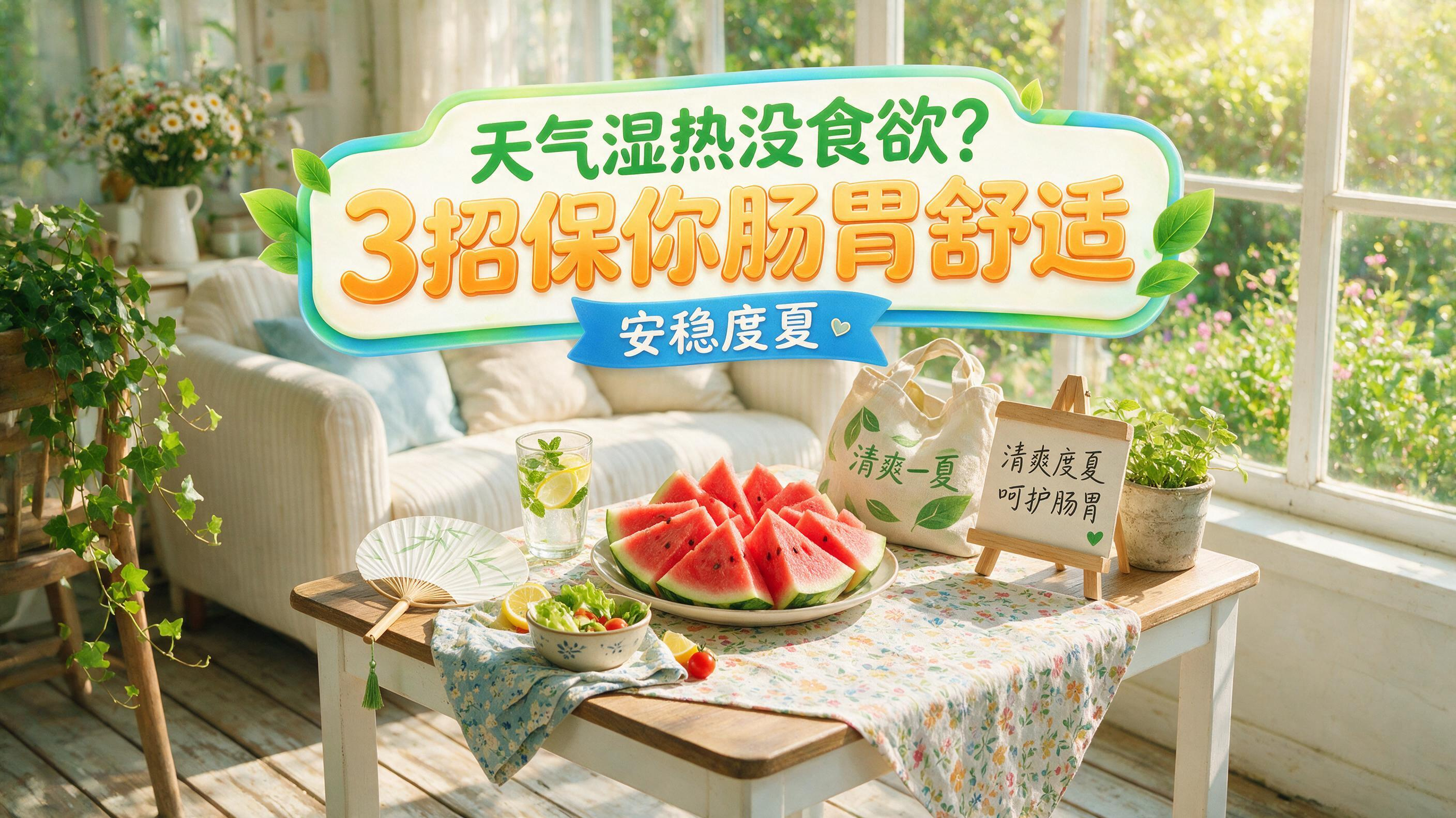 天气湿热没食欲?3招保你肠胃舒适 安稳度夏 天气湿热没食欲?3招保你肠胃舒适 安稳度夏