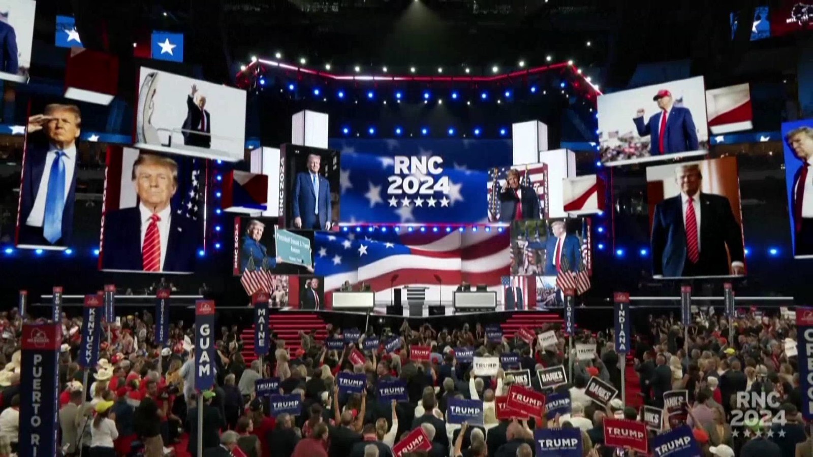 美国共和党正式提名总统及副总统候选人 美国共和党正式提名总统及副总统候选人