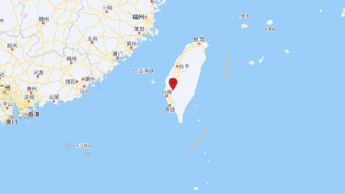 台湾台南市发生5.1级地震