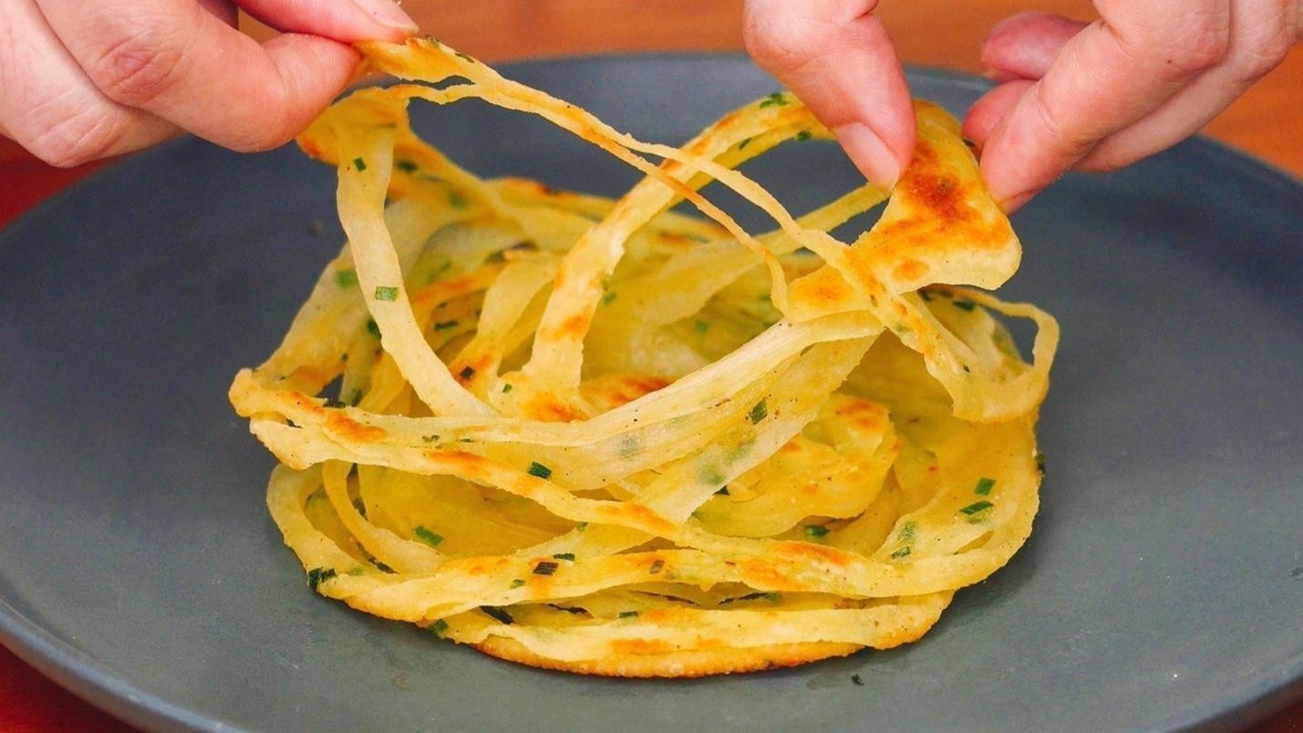 保姆级教学，酥脆掉渣的开花葱油饼