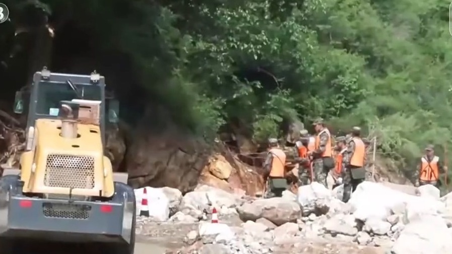 “生命线”已抢通！河北兴隆六道河镇受灾失联村道路全部打通