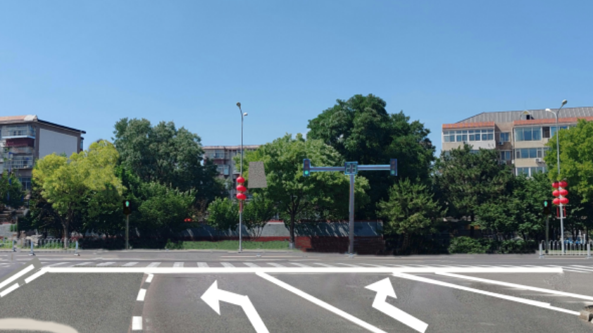 从这个路口进怀柔城不再绕行了