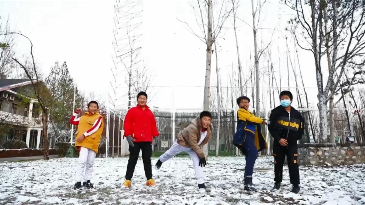 雪落昌平，美如画！北京市昌平区凯博实验学校冬日限定雪景