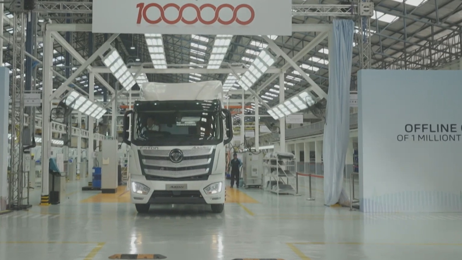 北汽福田海外出口突破百万辆 北汽福田海外出口突破百万辆