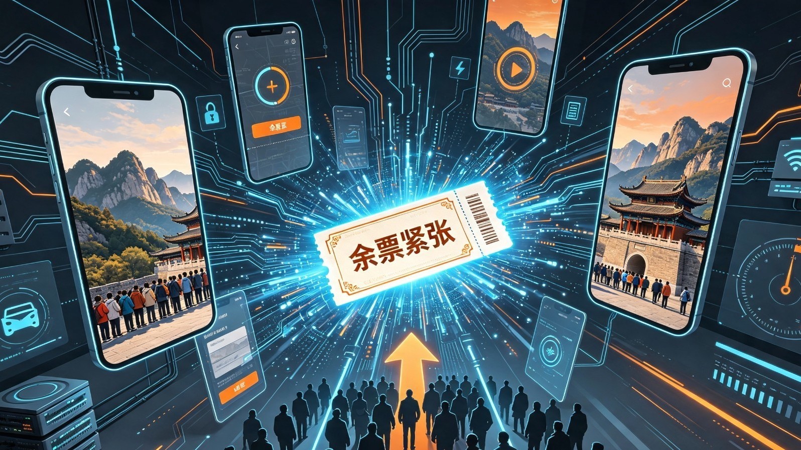 刑拘10人！北京警方全链条打击热门景点非法抢票犯罪团伙