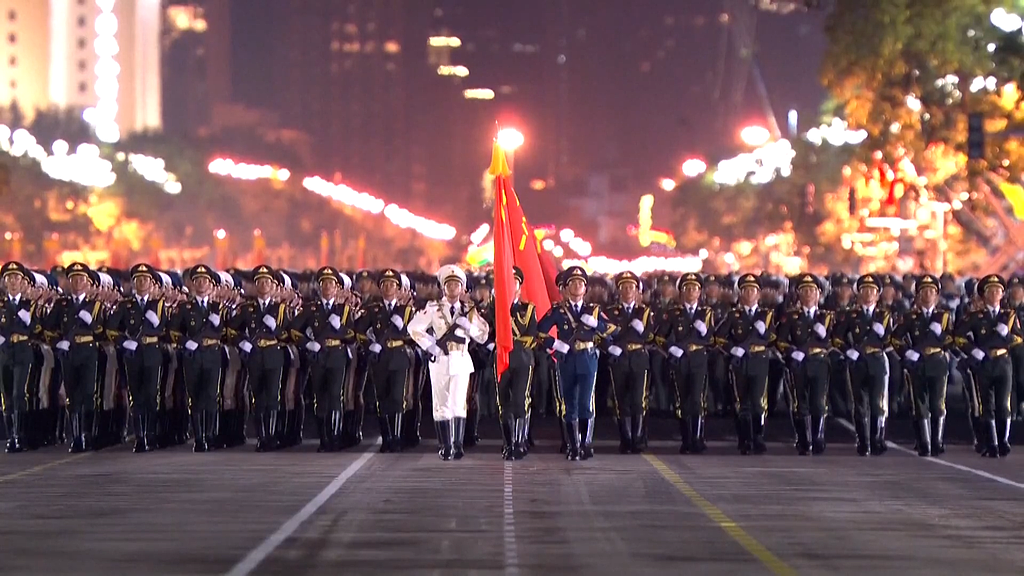 九三阅兵最后一次综合演练，最新视频来了！