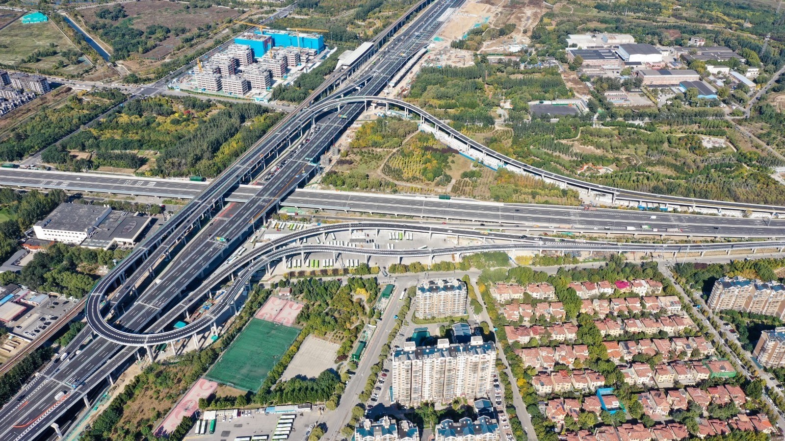 京密高速新国展段全线主路贯通！最快8分钟进五环、11分钟达四环