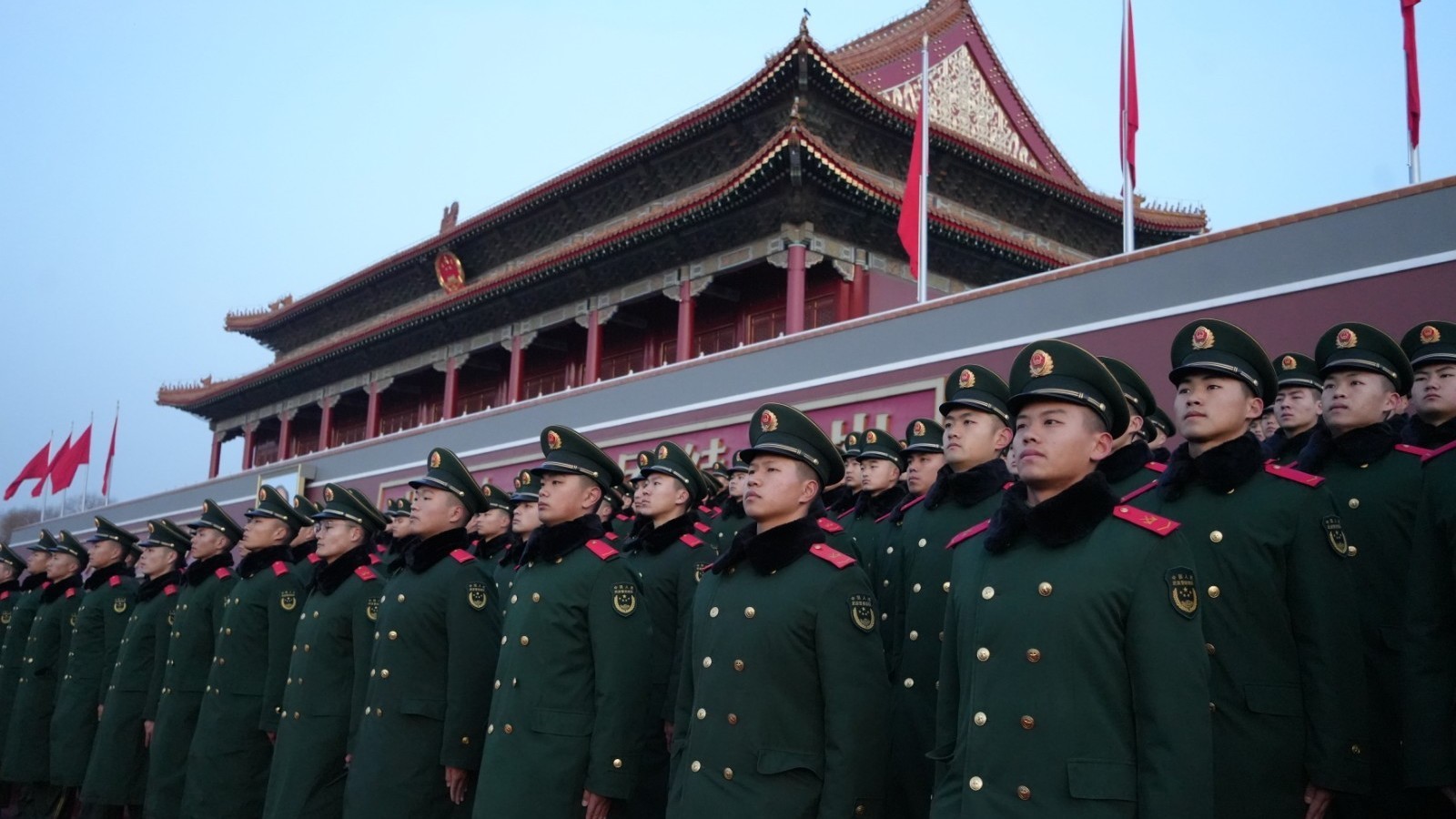 新兵下连“第一课”，打卡天安门广场！