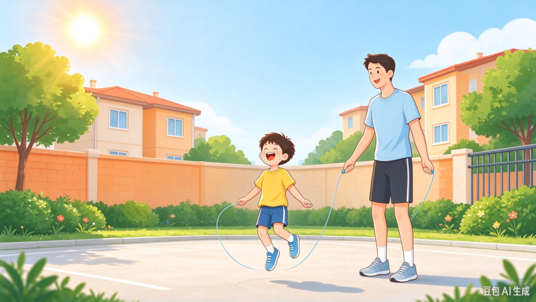 主动健康 亲子同行｜假期高质量陪伴，带孩子一起动起来！