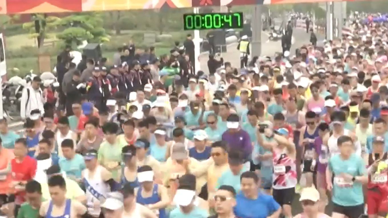 北京城市副中心马拉松4月19日鸣枪起跑 北京城市副中心马拉松4月19日鸣枪起跑