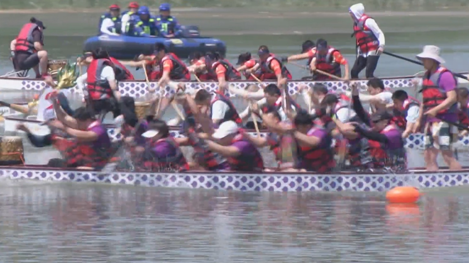 迎端午 北京举办多场龙舟邀请赛 迎端午 北京举办多场龙舟邀请赛