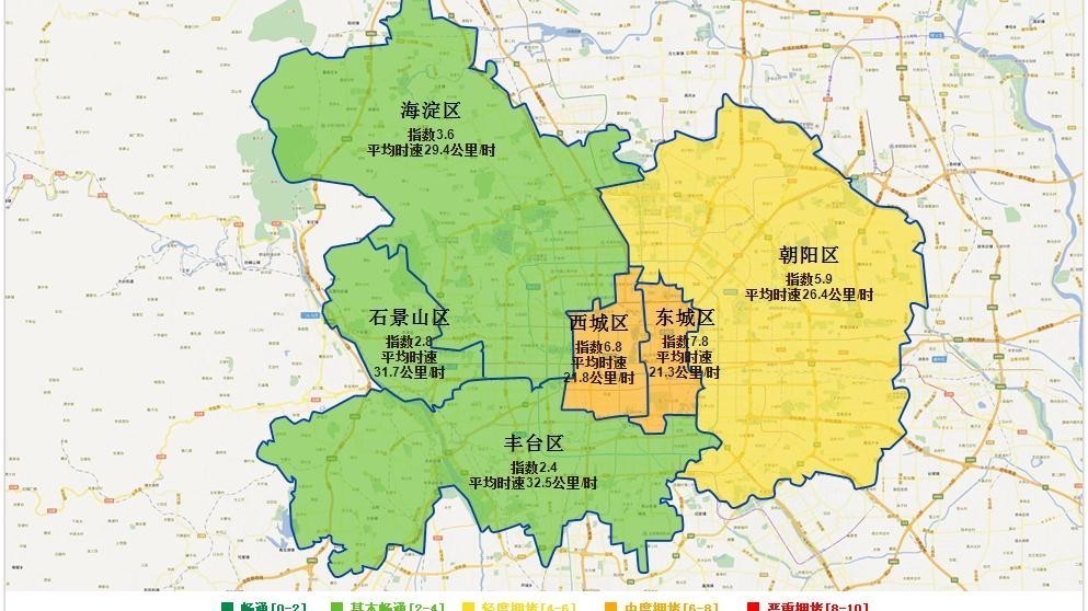 开学首日晚高峰开启 这两区提前进入中度拥堵 开学首日晚高峰开启 这两区提前进入中度拥堵