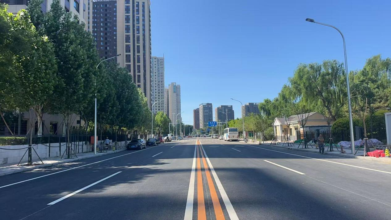 朝阳区河荫西路“断头路”全线贯通 周边万余居民畅享便捷新生活