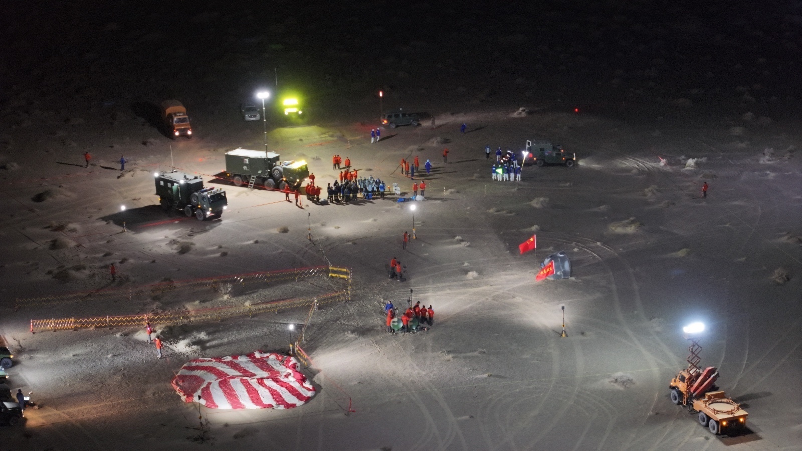 着陆场各系统准备就绪迎接神舟二十号乘组安全返回