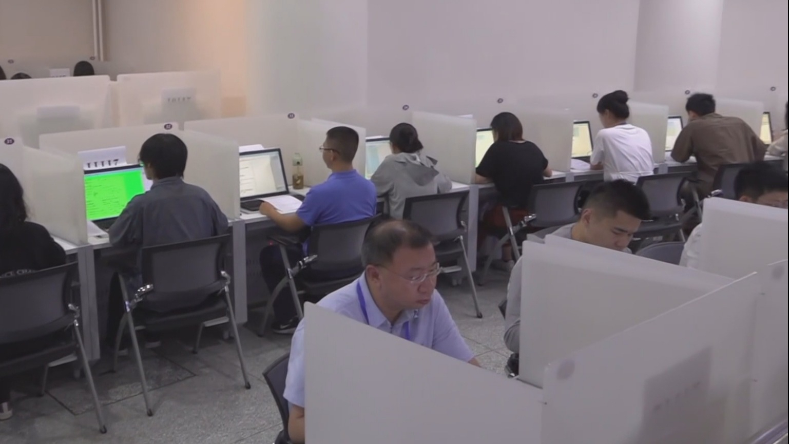 记者探访2024年北京高考阅卷点 记者探访2024年北京高考阅卷点