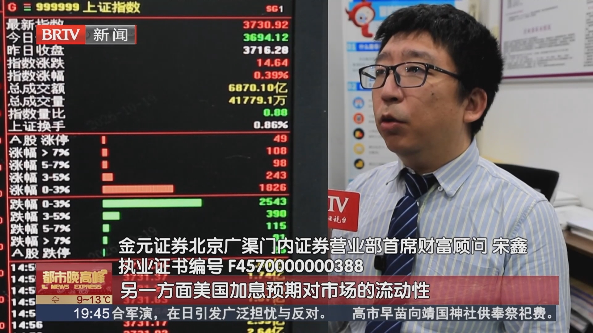 今日股市:沪指涨0.39% 兵装重组表现强势 今日股市:沪指涨0.39% 兵装重组表现强势