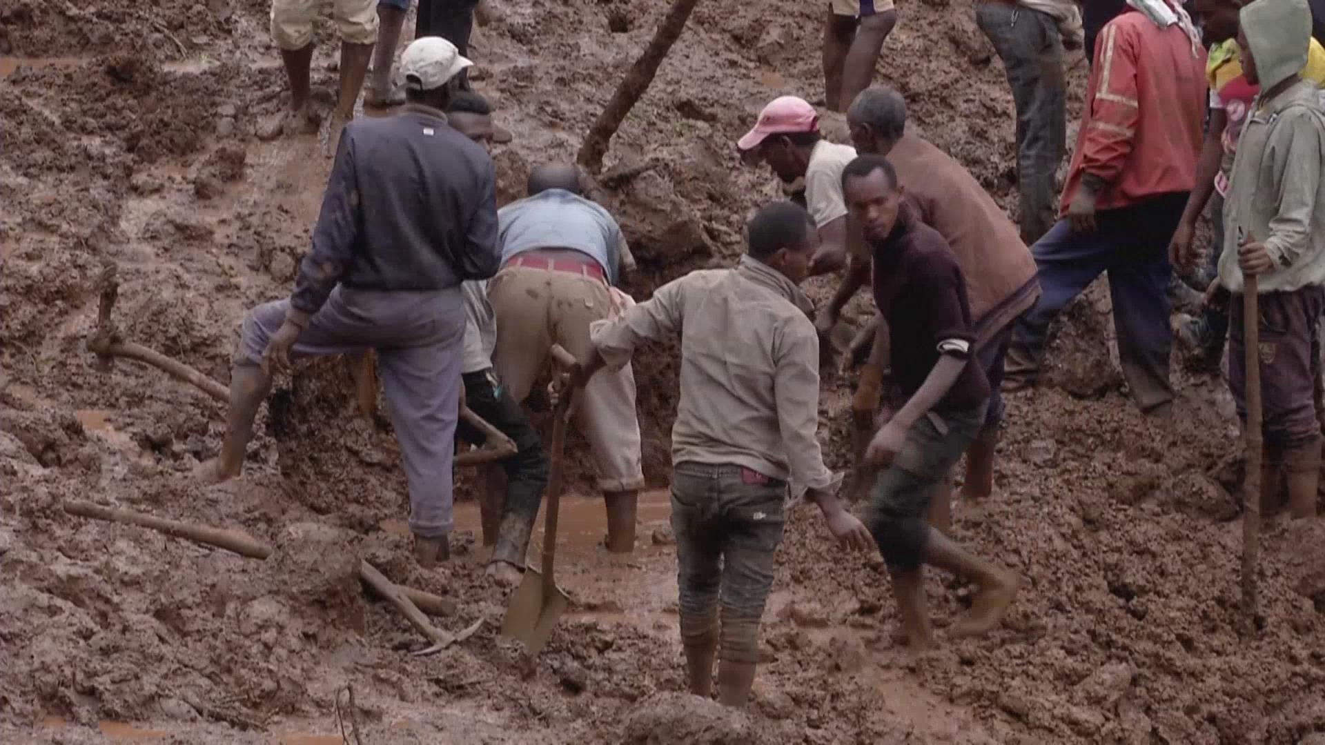 联合国称埃塞俄比亚山体滑坡已致257人死亡