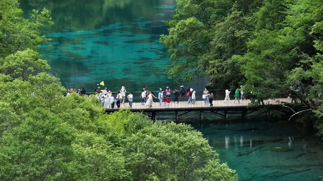 网传九寨沟湖水染色?官方详解斑斓水色成因 网传九寨沟湖水染色?官方详解斑斓水色成因