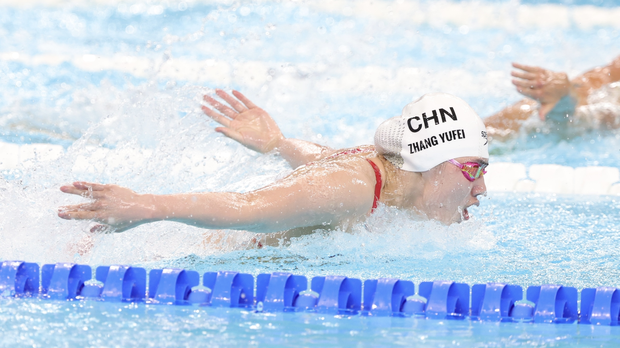 中国队夺得女子4×100米混合泳接力铜牌