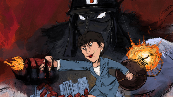 高市玩火被日本民众怒喊下台|新漫评 高市玩火被日本民众怒喊下台|新漫评