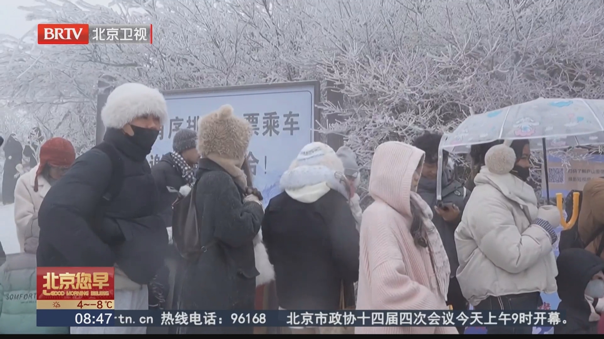 江西庐山 雪后美景 银装素裹如童话世界 江西庐山 雪后美景 银装素裹如童话世界
