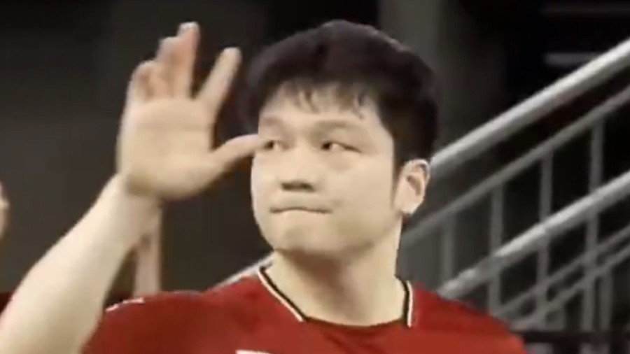 德国杯半决赛 樊振东3-1战胜户上隼辅 德国杯半决赛 樊振东3-1战胜户上隼辅